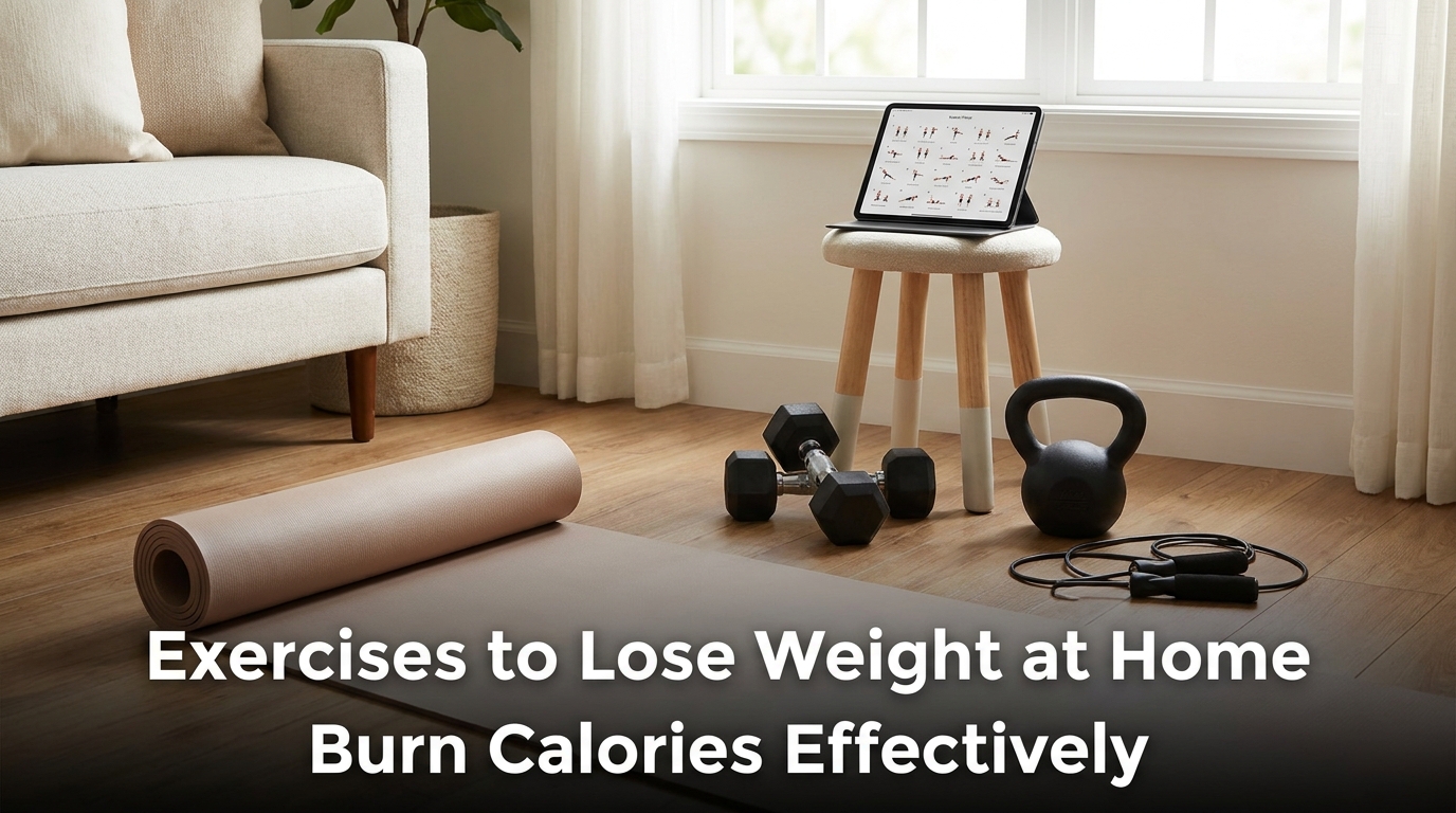 Exercises to Lose Weight at Home Burn Calories Effectively