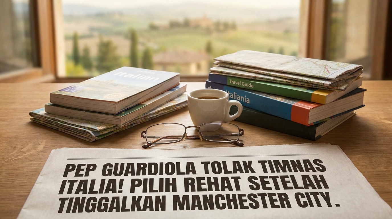 Pep Guardiola Tolak Timnas Italia! Pilih Rehat Setelah Tinggalkan Manchester City