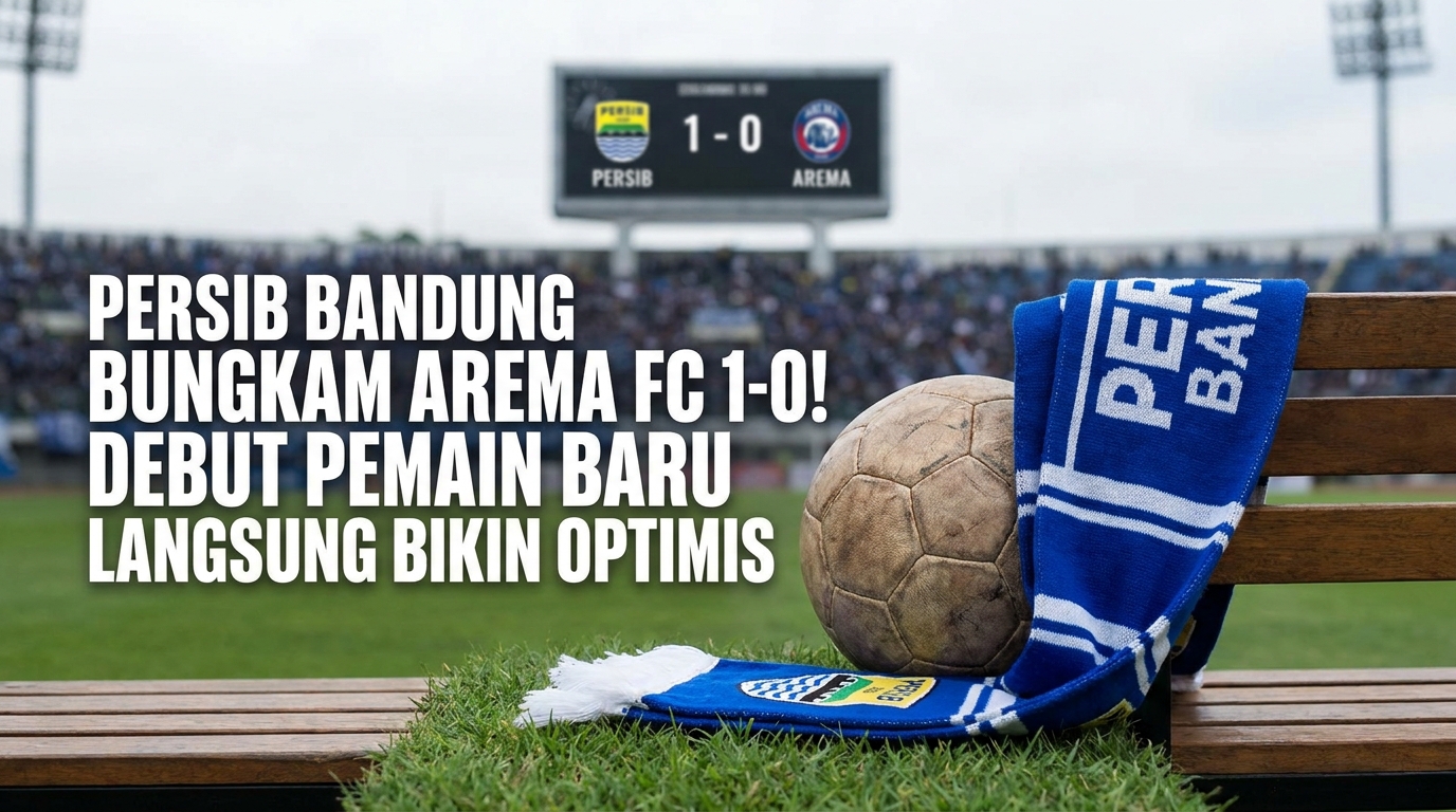 Persib Bandung Bungkam Arema FC 1-0! Debut Pemain Baru Langsung Bikin Optimis