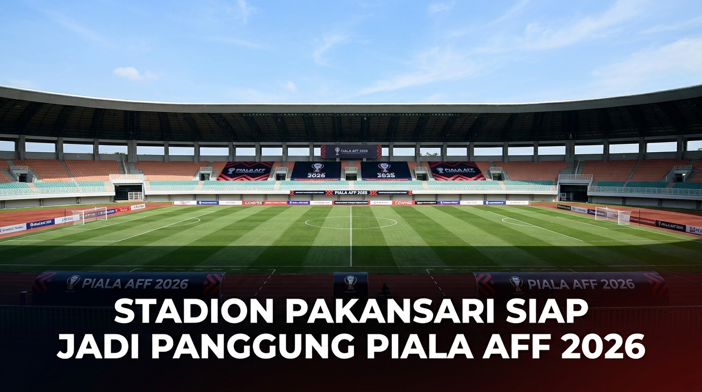 Stadion Pakansari Siap Jadi Panggung Piala AFF 2026