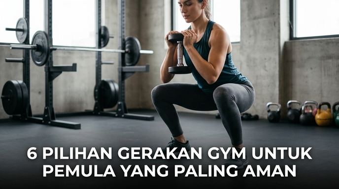 6 Pilihan Gerakan Gym untuk Pemula yang Paling Aman